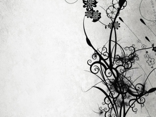 Fondo de pantalla Monochrome Art 320x240