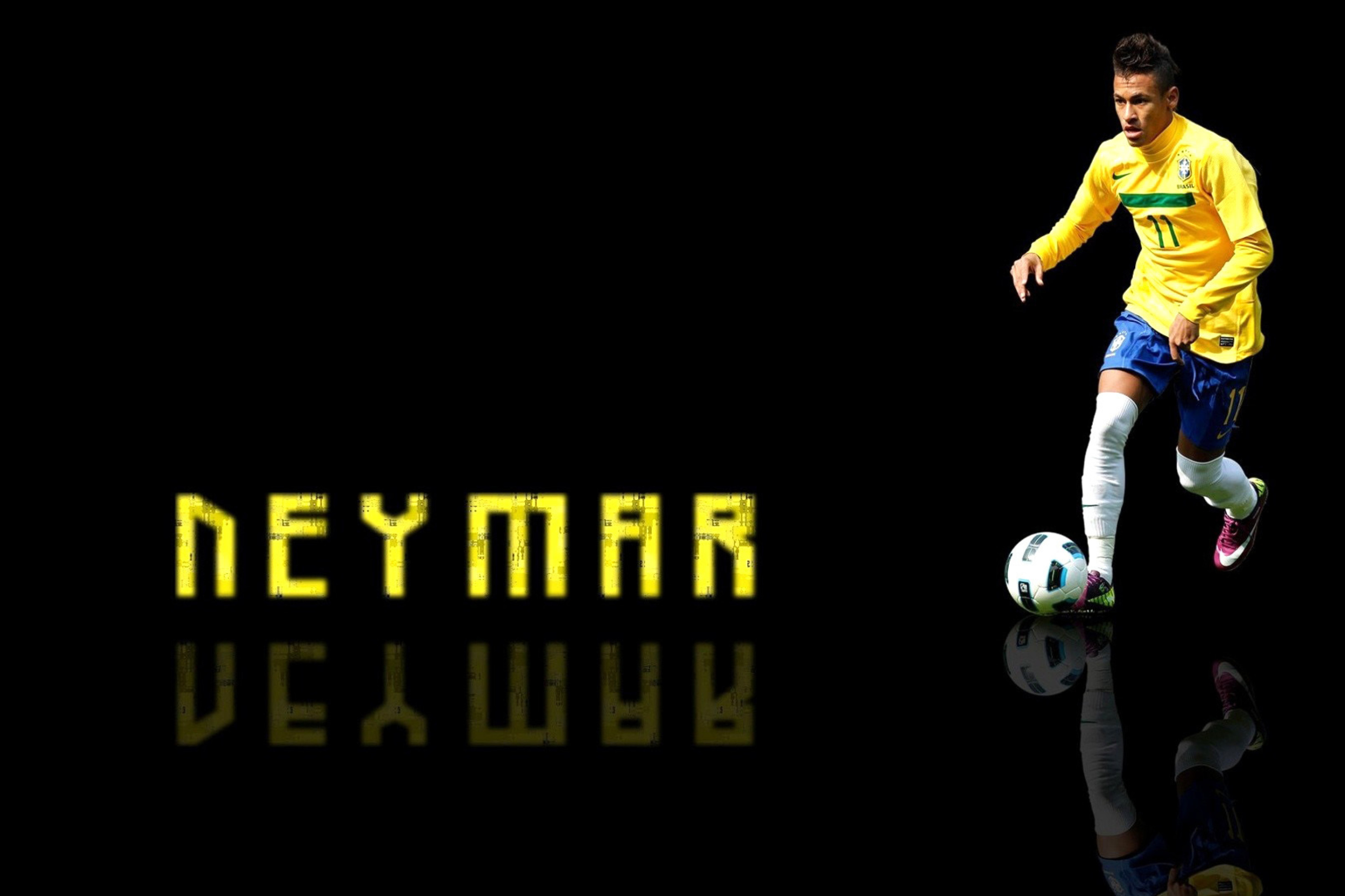 Das Neymar Brazilian Professional Footballer Wallpaper 2880x1920