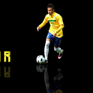 Neymar Brazilian Professional Footballer - Obrázkek zdarma pro 208x208