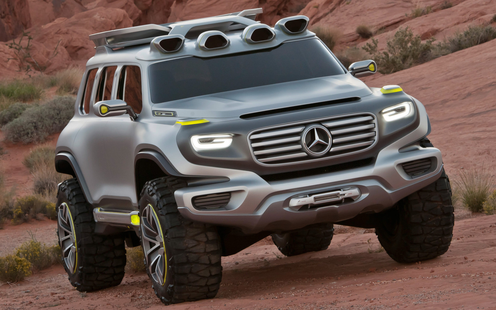 Screenshot №1 pro téma Mercedes Ener-G-Force Off-Road Concept 1680x1050