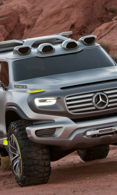 Screenshot №1 pro téma Mercedes Ener-G-Force Off-Road Concept 240x400