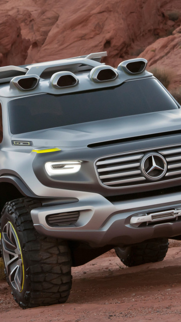 Das Mercedes Ener-G-Force Off-Road Concept Wallpaper 360x640