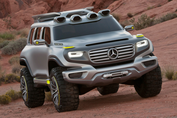 Screenshot №1 pro téma Mercedes Ener-G-Force Off-Road Concept