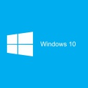 Fondo de pantalla Blue Windows 10 HD 128x128