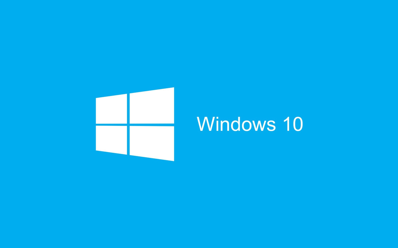 Sfondi Blue Windows 10 HD 1680x1050
