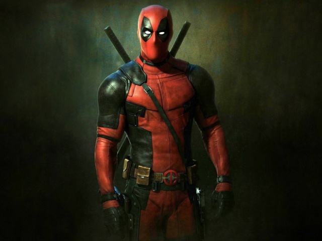 Das Ryan Reynolds as Deadpool Wallpaper 640x480
