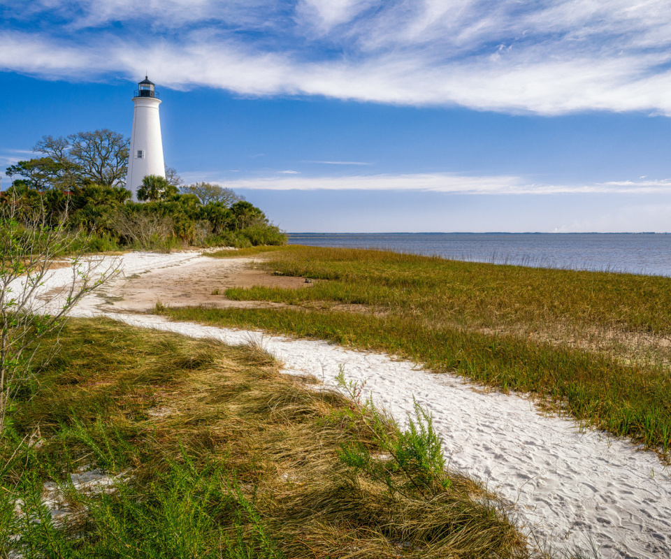 Screenshot №1 pro téma Lighthouse in Lithuania 960x800