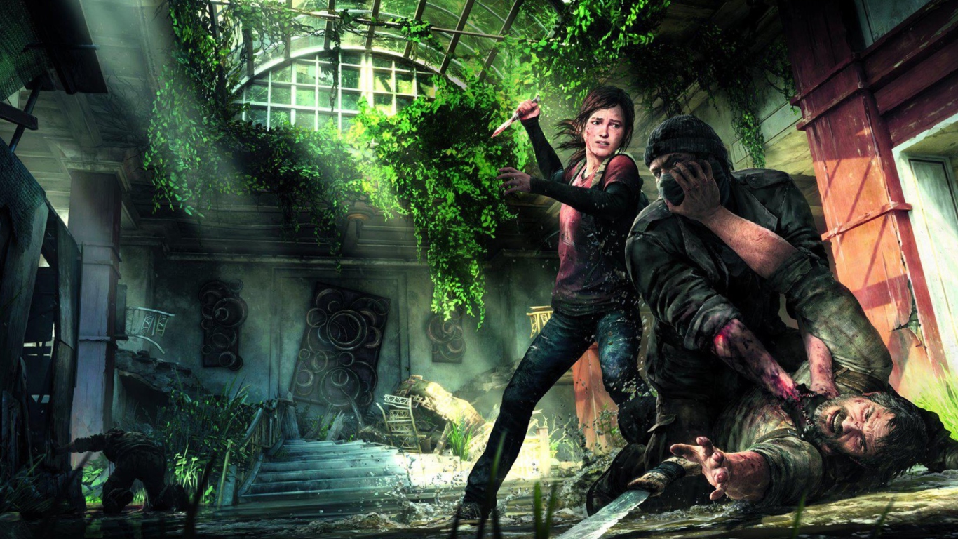 Screenshot №1 pro téma The Last of Us PlayStation 3 1366x768