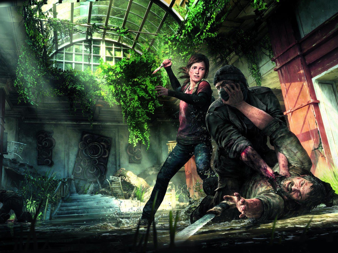 Screenshot №1 pro téma The Last of Us PlayStation 3 1400x1050