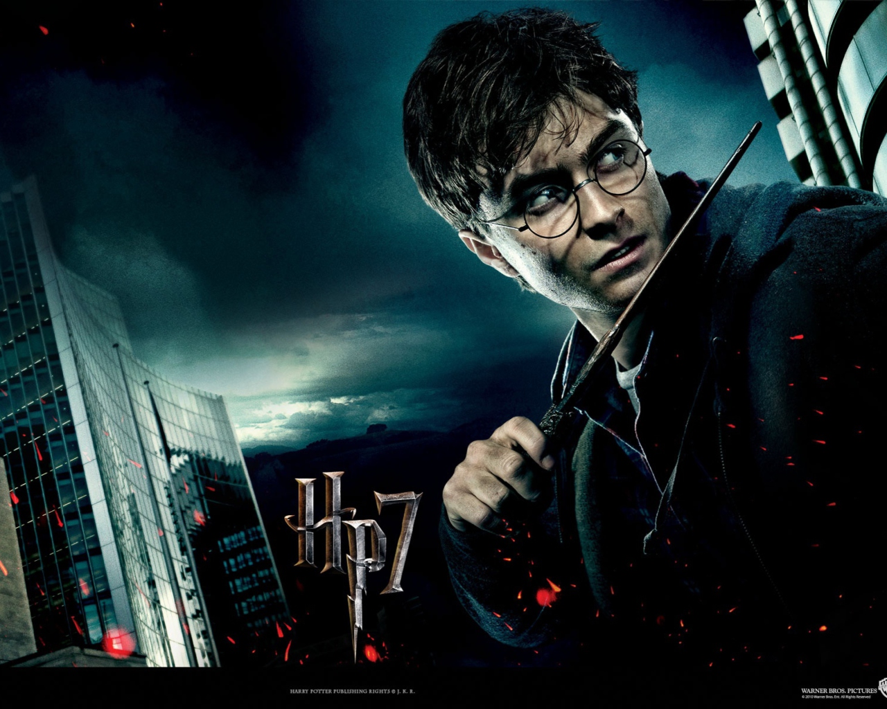 Обои Harry Potter And Deathly Hallows 1280x1024
