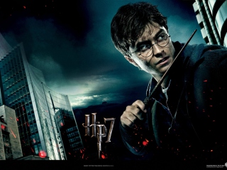 Обои Harry Potter And Deathly Hallows 320x240