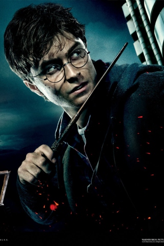 Das Harry Potter And Deathly Hallows Wallpaper 320x480