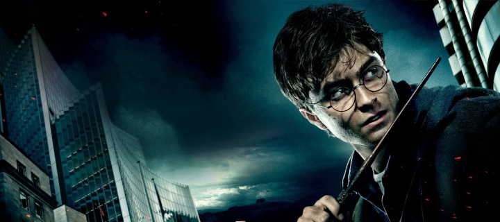 Harry Potter And Deathly Hallows wallpaper 720x320