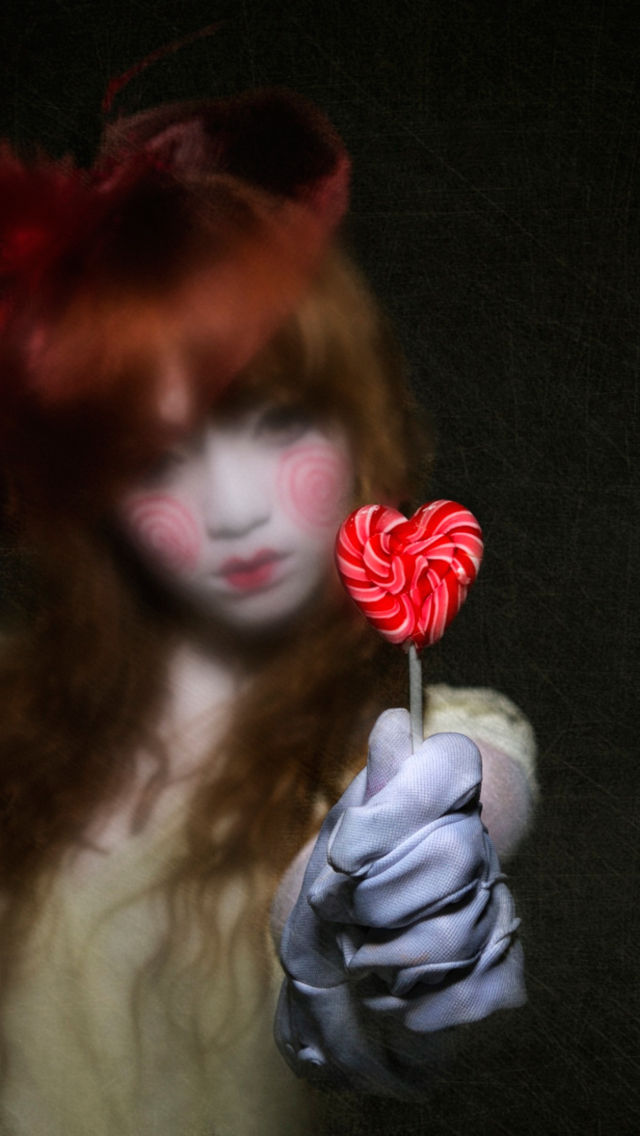 Das Heart Candy Wallpaper 640x1136