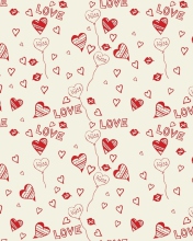 Screenshot №1 pro téma Love And Kiss 176x220