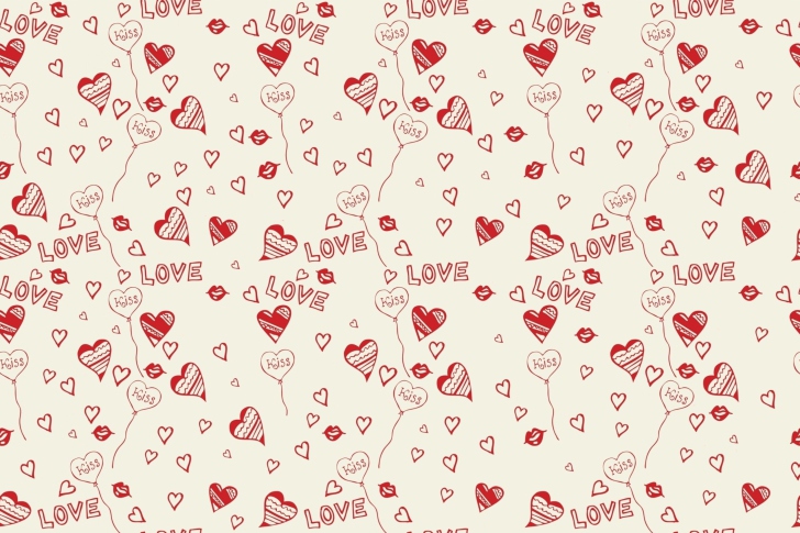 Love And Kiss wallpaper