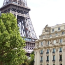 Das Paris, France, La Tour Eiffel Wallpaper 128x128