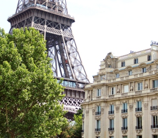 Paris, France, La Tour Eiffel papel de parede para celular para 128x128