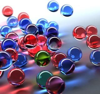 3D Color Bubbles - Obrázkek zdarma pro 1024x1024