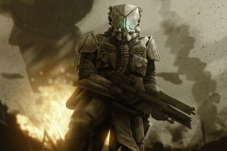 Kostenloses Warrior in Armor Wallpaper für Android, iPhone und iPad