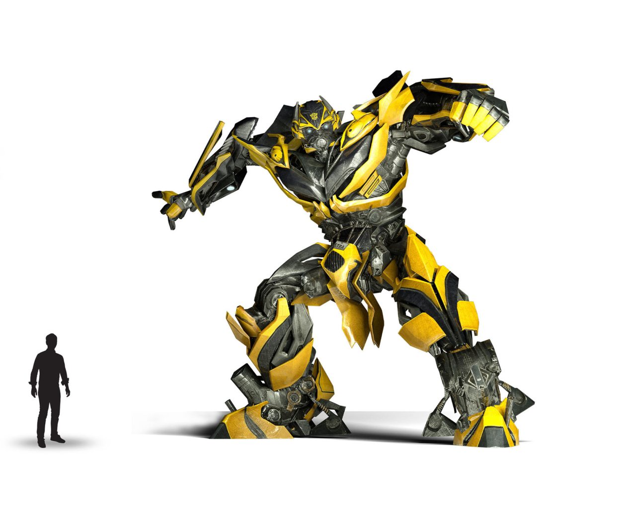Das Bumblebee (Transformers) Wallpaper 1280x1024