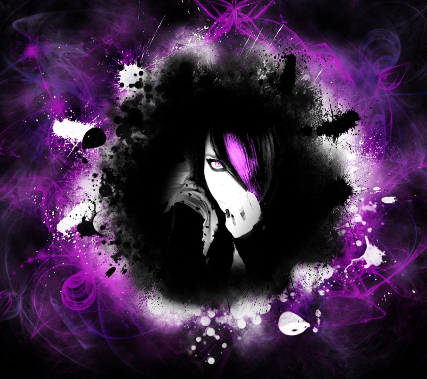 Fondo de pantalla Emo DtyleColor 1440x1280