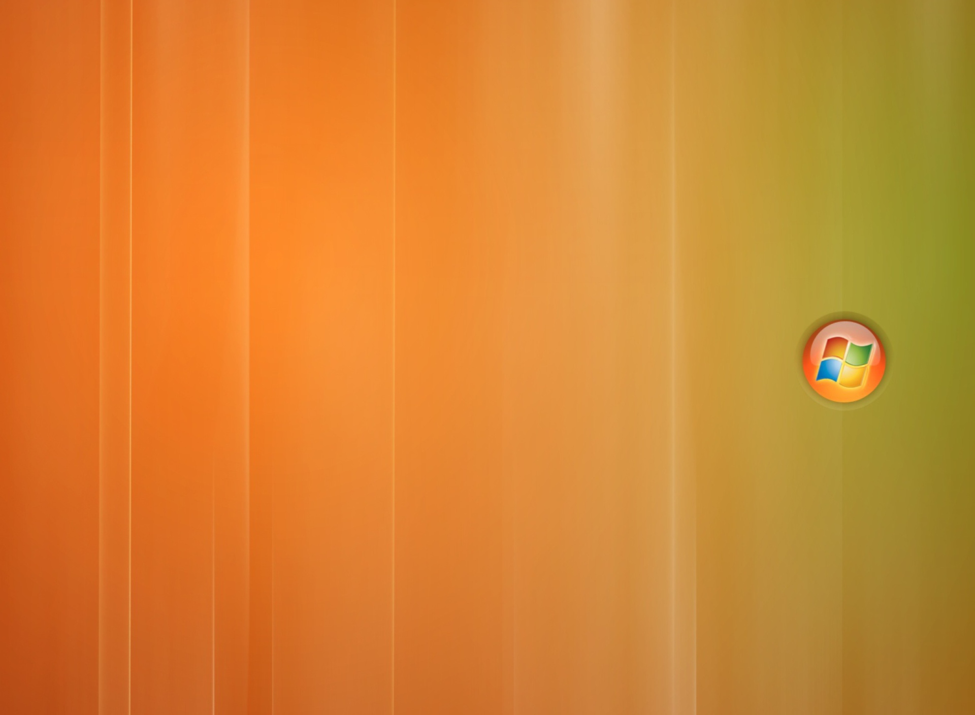 Fondo de pantalla Orange Windows 1920x1408