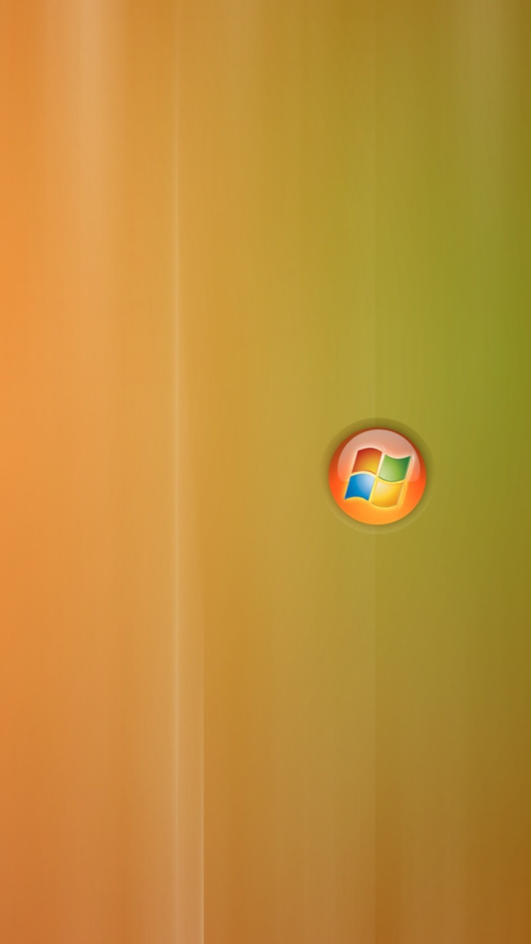 Screenshot №1 pro téma Orange Windows 750x1334