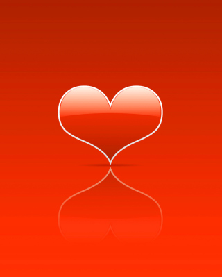 Red Heart - Obrázkek zdarma pro Nokia Asha 308