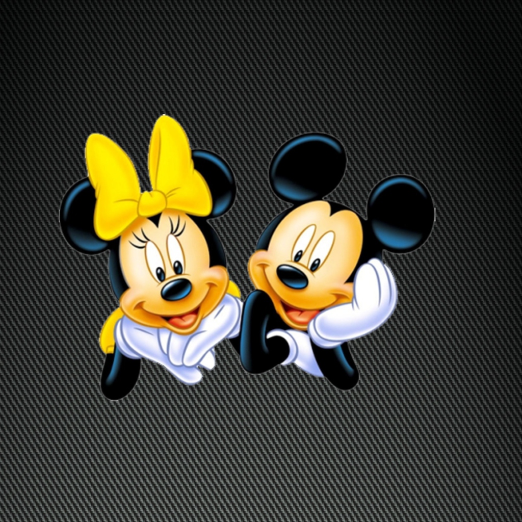 Das Mickey And Minnie Wallpaper 1024x1024