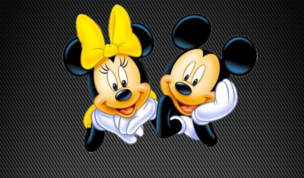 Mickey And Minnie wallpaper 1024x600