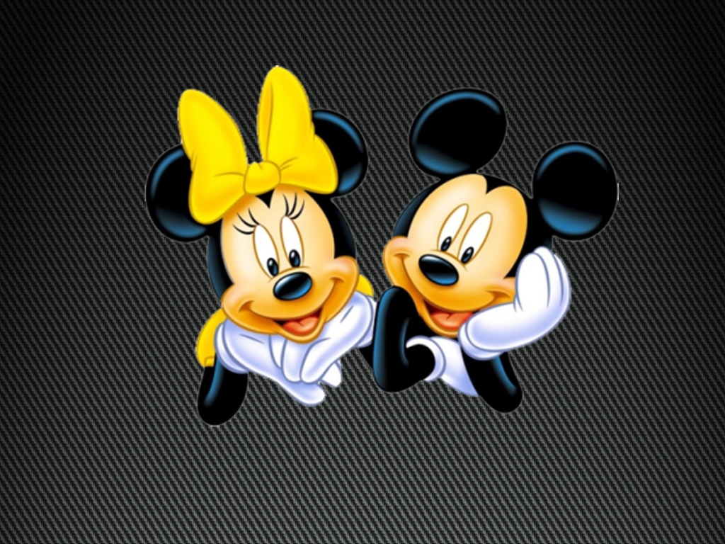 Das Mickey And Minnie Wallpaper 1024x768