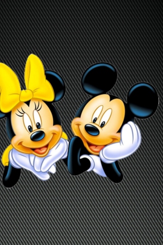 Screenshot №1 pro téma Mickey And Minnie 320x480
