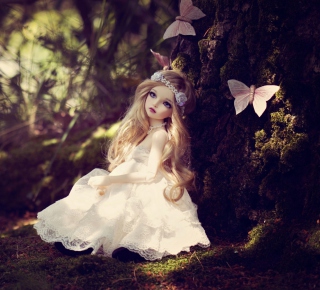 Beautiful Princess Doll sfondi gratuiti per iPad 3
