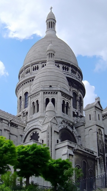 Sfondi Montmartre - Sacre Coeur 360x640