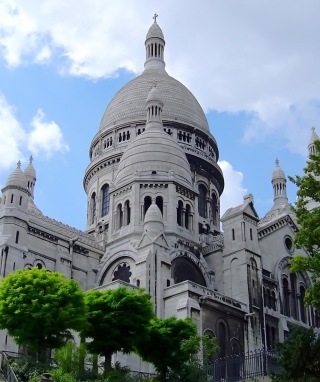 Montmartre - Sacre Coeur - Obrázkek zdarma pro iPhone 4S
