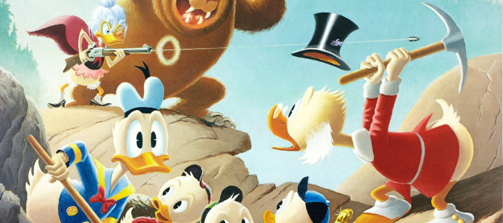 Sfondi DuckTales, Scrooge McDuck, Huey, Dewey, and Louie 720x320