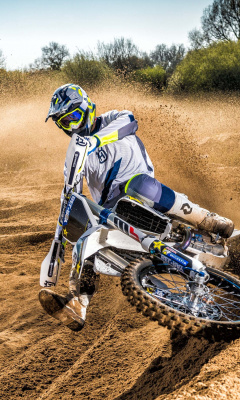 Motocross Rally wallpaper 240x400