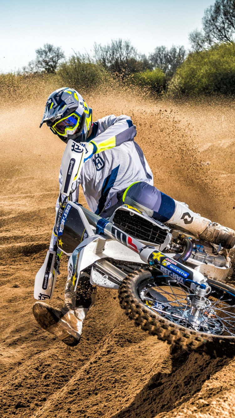 Motocross Rally wallpaper 750x1334