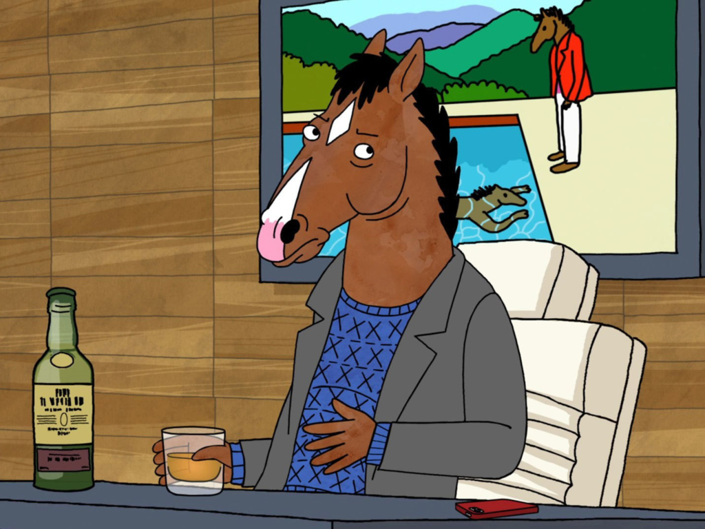 Sfondi BoJack Horseman Sitcom 1024x768