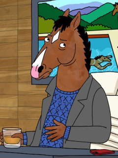 Screenshot №1 pro téma BoJack Horseman Sitcom 240x320