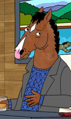 Sfondi BoJack Horseman Sitcom 240x400