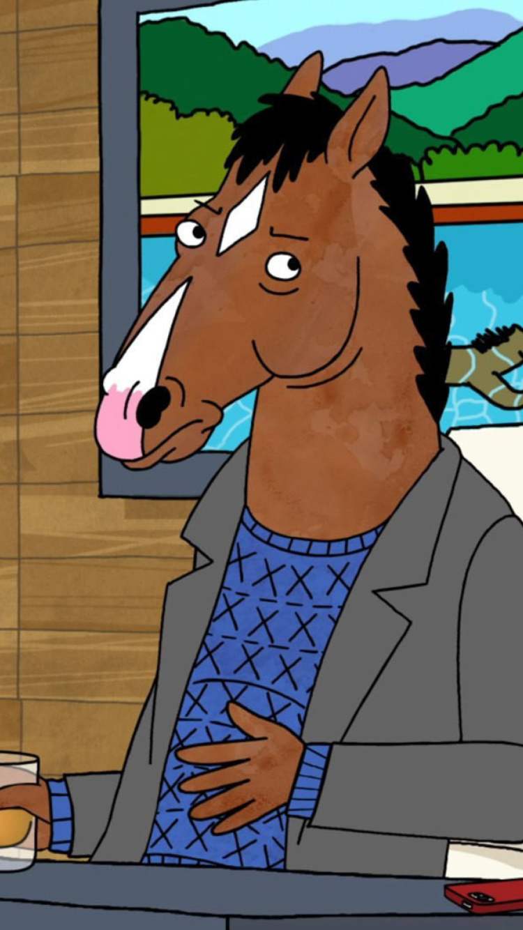 Sfondi BoJack Horseman Sitcom 750x1334