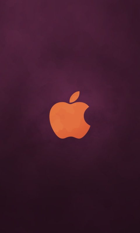 Das Apple Ubuntu Colors Wallpaper 480x800