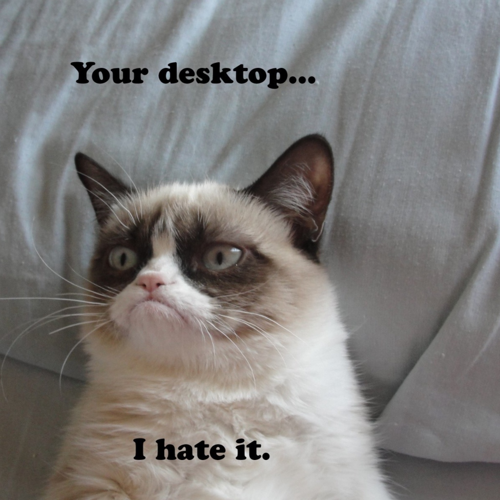 Screenshot №1 pro téma Grumpy Cat 1024x1024