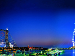 Screenshot №1 pro téma Dubai Beach 320x240