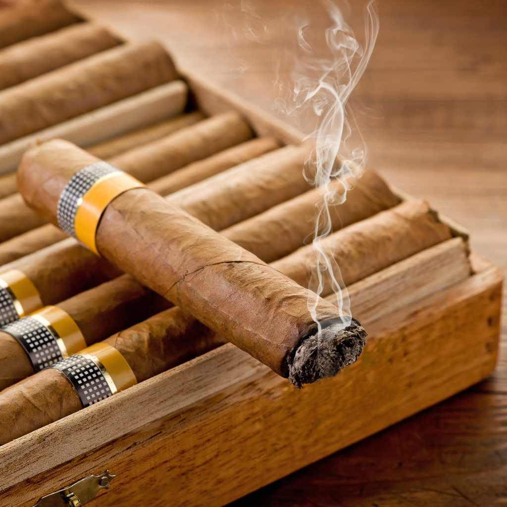 Fondo de pantalla Cuban Cigar Cohiba 1024x1024