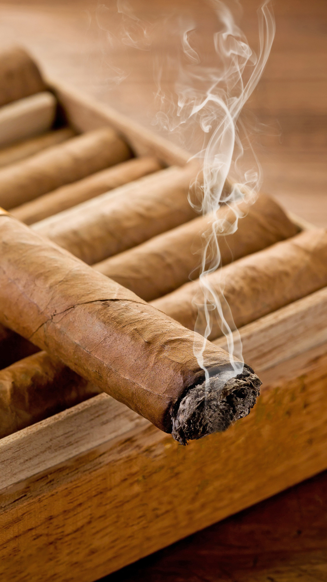 Fondo de pantalla Cuban Cigar Cohiba 1080x1920