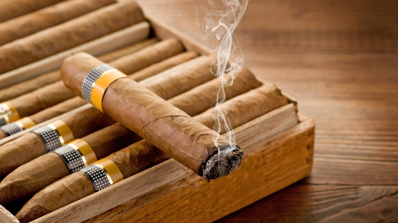 Fondo de pantalla Cuban Cigar Cohiba 1280x720