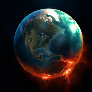 Flashing Earth - Fondos de pantalla gratis para 1024x1024